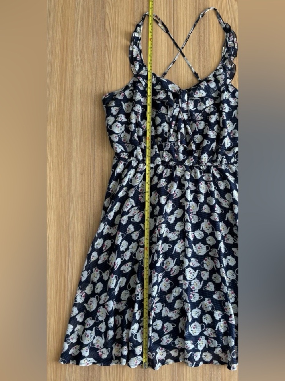 Disney Collection LC Lauren Conrad Teapot Chiffon Dress XXL Whimsical Feminine - Picture 8 of 11